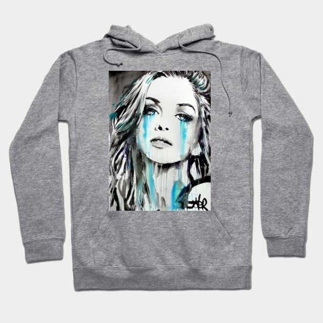 Stormy heart Hoodie by Loui Jover 